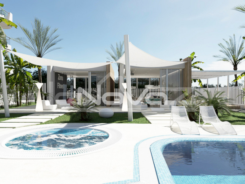 Stunning modern 2 bedroom apartment in an exclusive SPA complex in Lomas de Cabo Roig.. #1327