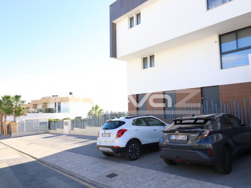 Stunning modern apartment with 2 bedrooms and a huge terrace overlooking the sea in Villamartin.. #1346