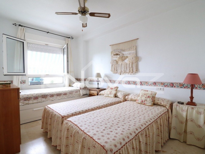 Apartment mit 1 Schlafzimmer, großer Terrasse mit Meerblick und geräumigem Abstellraum, 850 m vom Strand in Campoamor entfernt.. #1367