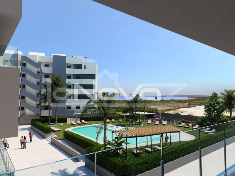 Apartments just 150 meters from the sea in Santa Pola. #1554