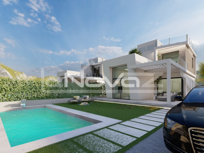 Immaculate new build villas in Finestrat. #1644