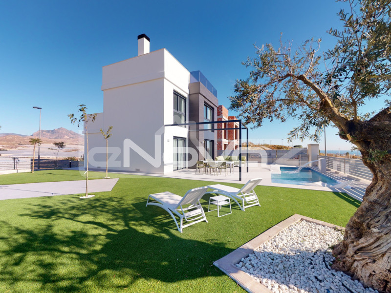 Villas avec terrain et piscine privée dans la pittoresque municipalité d'Alicante. #1730