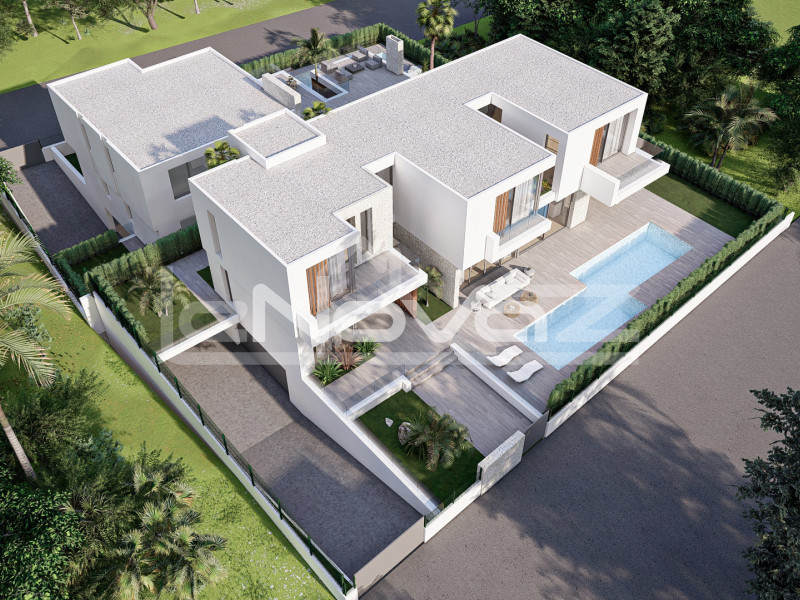 Villa négy hálószobával El Albir, Benidorm. #1850