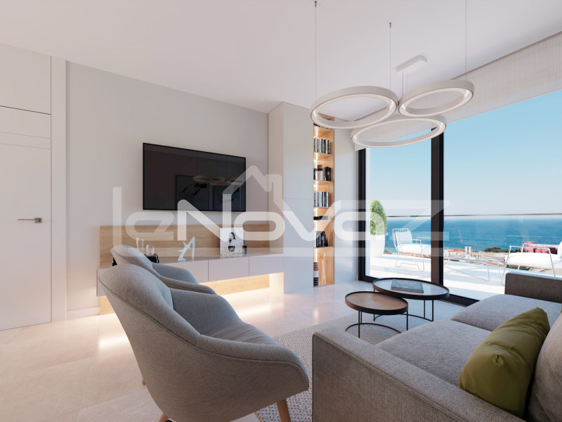 Апартаменти з двома спальнями в Calpe. #1851