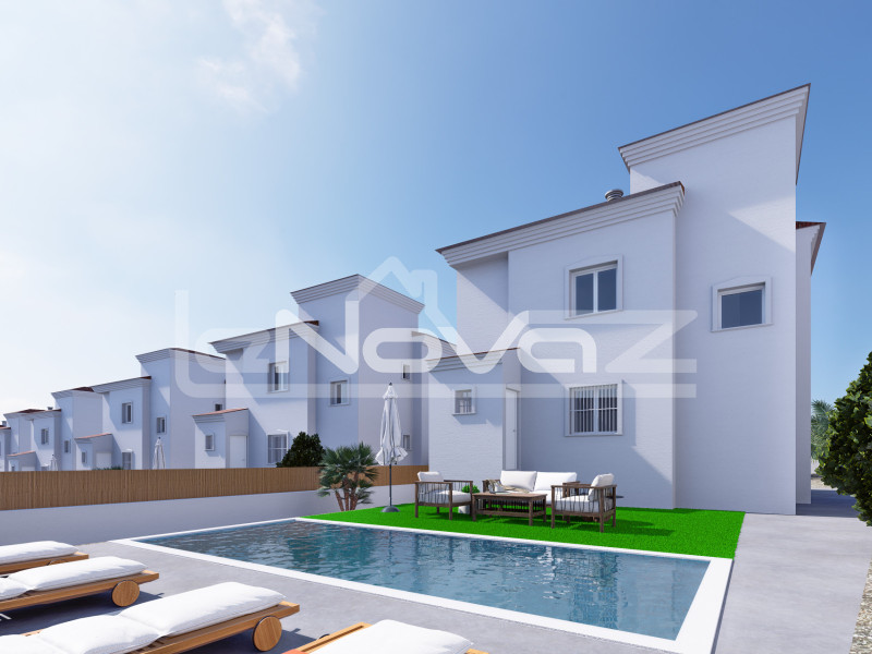 Castallában található különálló villák 4 hálószobával és 3 fürdőszobával - Tér, kényelem és természet. #1933