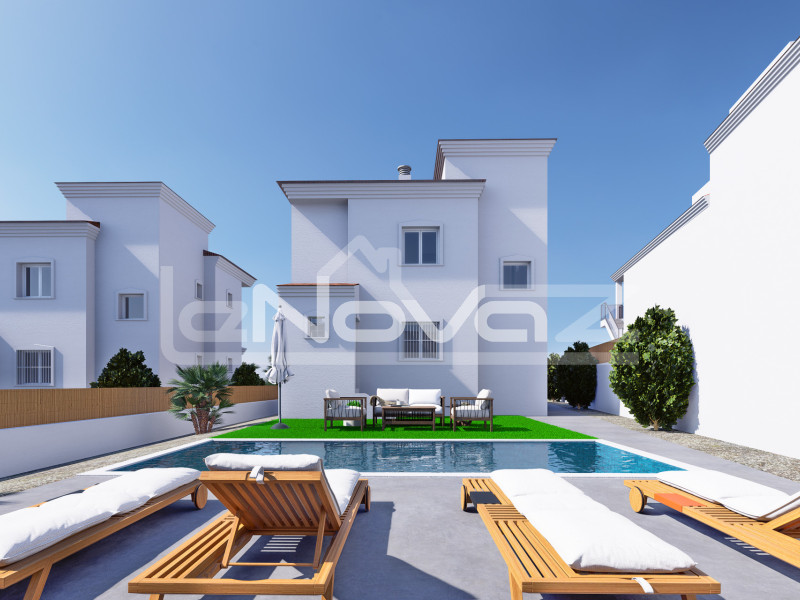 Castallában található különálló villák 4 hálószobával és 3 fürdőszobával - Tér, kényelem és természet. #1933