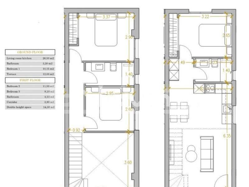 Exclusive residential development of modern, newly built townhouses in Villamartín. #2063