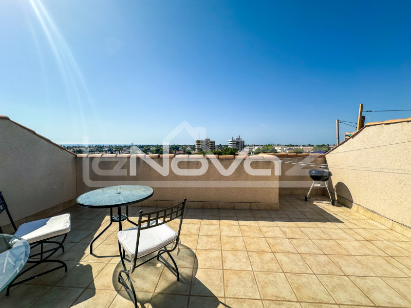 Пентхаус з 2 спальнями з видом на море в La Zenia. #2079