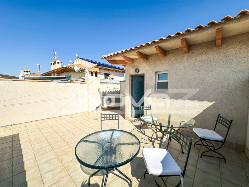 Пентхаус з 2 спальнями з видом на море в La Zenia. #2079