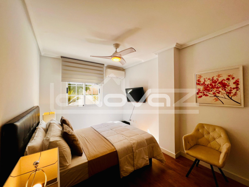 Світла кутова квартира на першому поверсі лише за 700 м від моря – Mil Palmeras. #2080