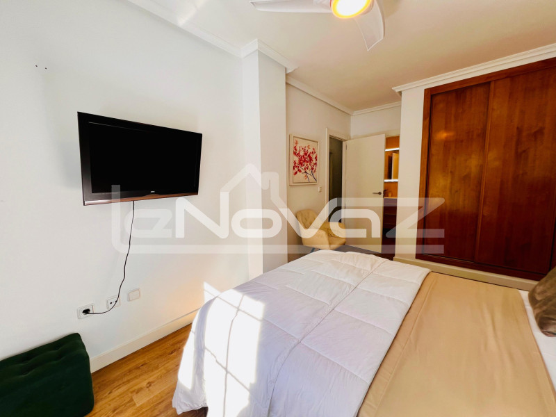 Світла кутова квартира на першому поверсі лише за 700 м від моря – Mil Palmeras. #2080