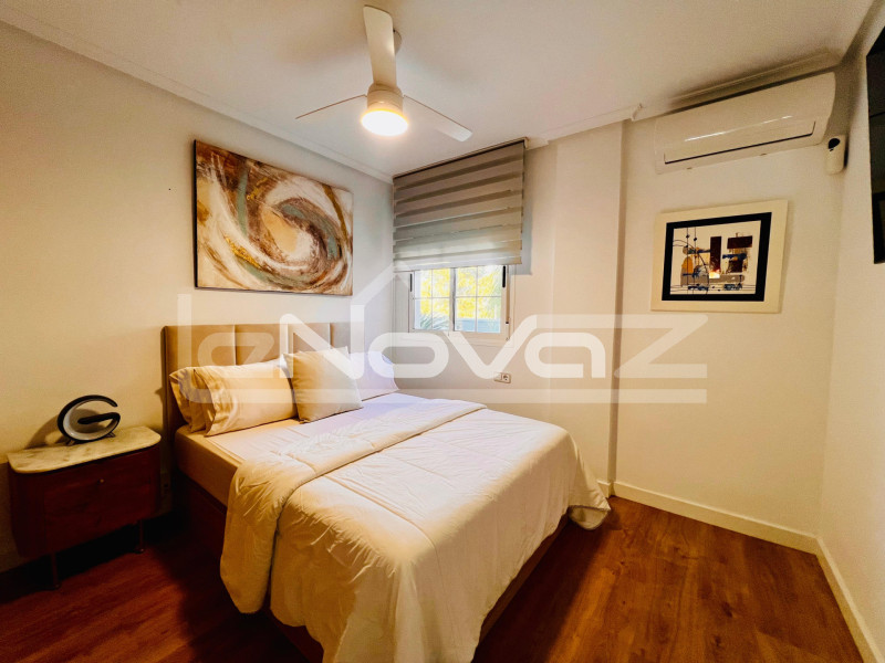 Світла кутова квартира на першому поверсі лише за 700 м від моря – Mil Palmeras. #2080