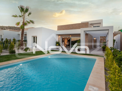New build villas with living basement located in La Finca Resort