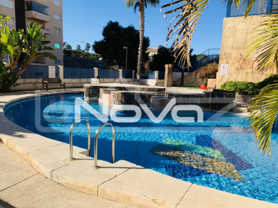 2 bedroom apartment with side sea view terrace just 200m from the beach in La Zenia.