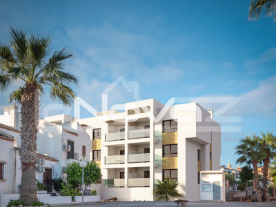 Spacious new build apartment with 2 bedrooms and 2 bathrooms in Villamartin